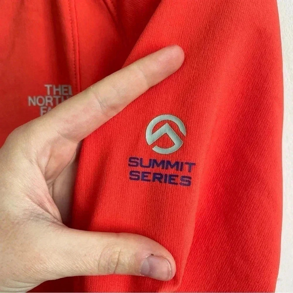 The North Face Summit Series Orange Lightweight Jacket Women’s Zip Up Blue M - Picture 6 of 12